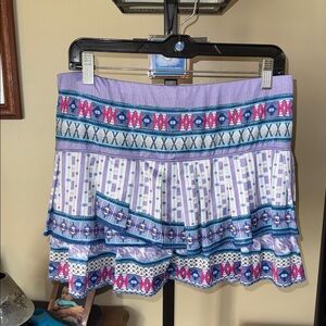 Lucky in Love Tiered Tennis Skirt / Skort